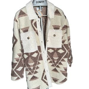 Hope Ave aztec print jacket